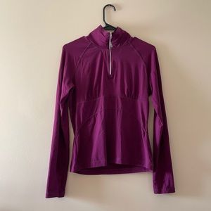 Purple Athleta sweater